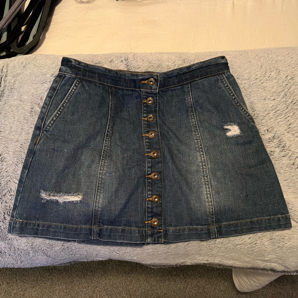 Blue Jean Skirt